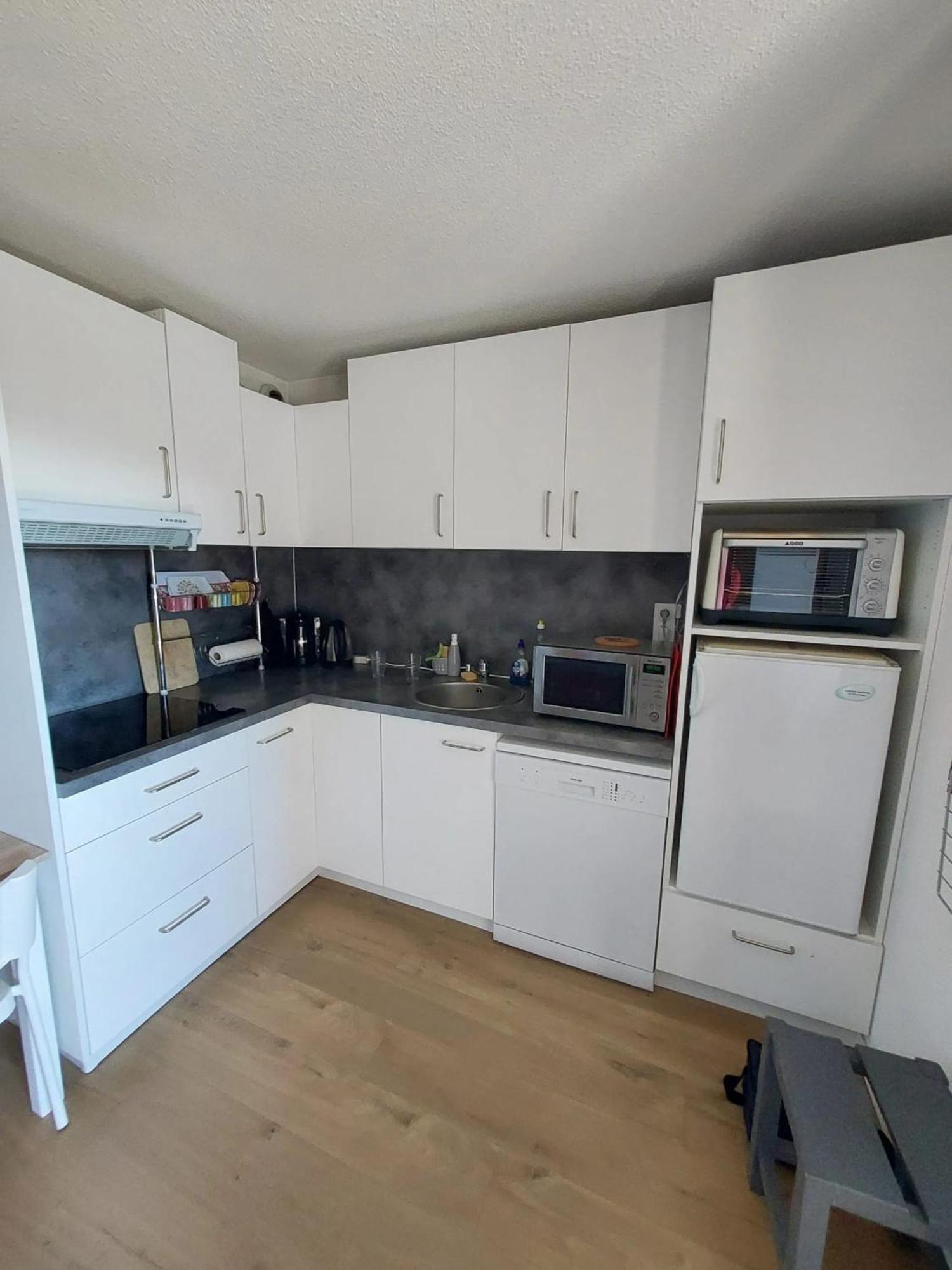 Appartement Confortable A L'Alpe D'Huez De 27 M² Avec Vue Montagne Eksteriør bilde