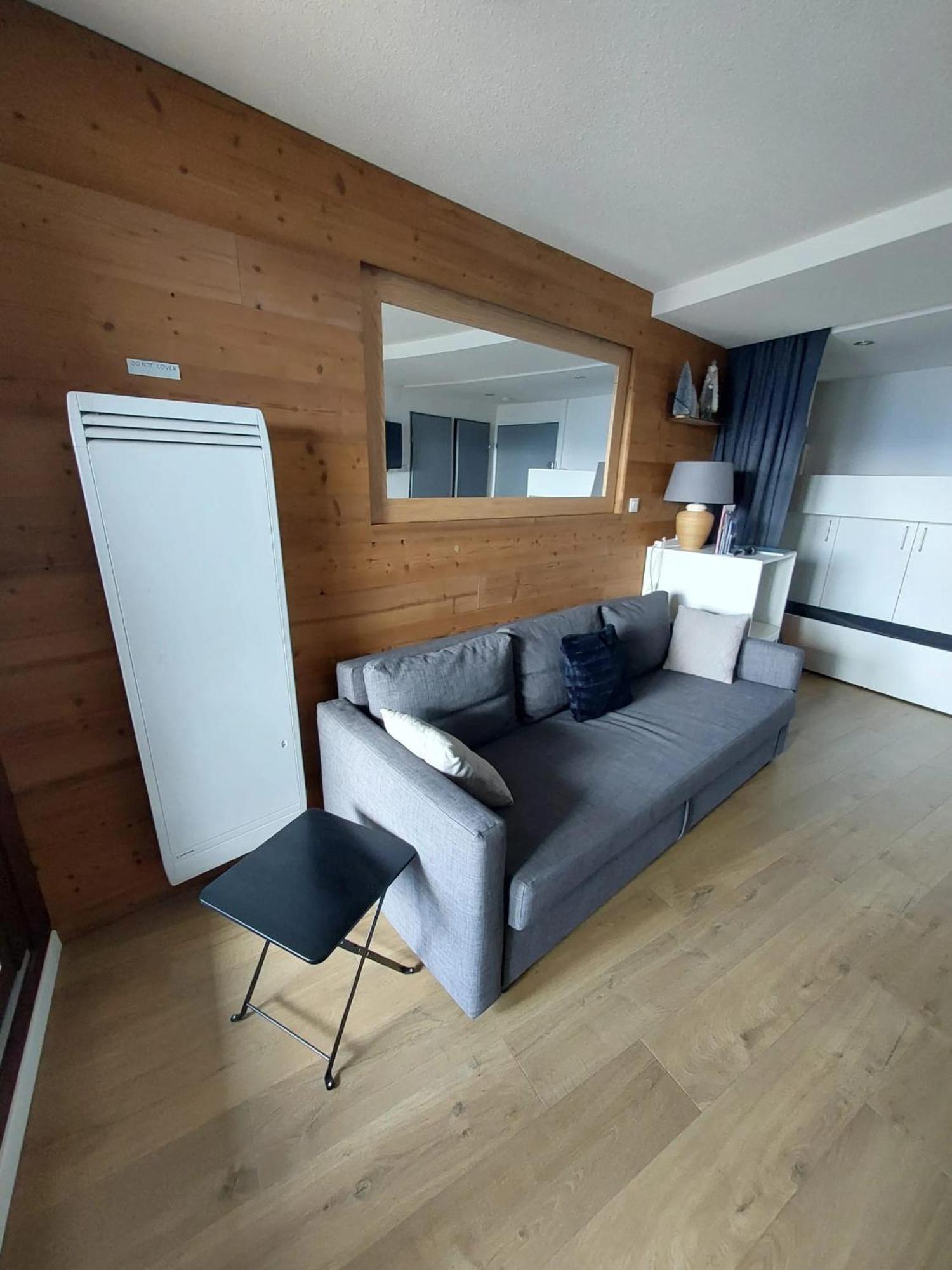 Appartement Confortable A L'Alpe D'Huez De 27 M² Avec Vue Montagne Eksteriør bilde
